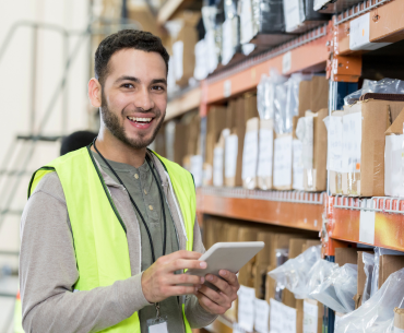 Pest inspection in a warehouse setting